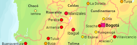 Kolumbien Städte