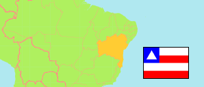 Bahia (Brasilien) Karte