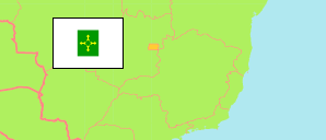 Distrito Federal (Brasilien) Karte