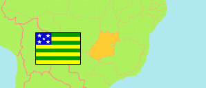 Goiás (Brasilien) Karte