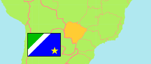 Mato Grosso do Sul (Brasilien) Karte