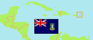 Britische Jungferninseln Karte