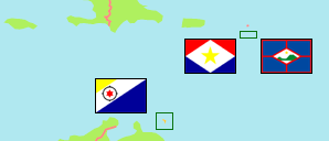 Karibische Niederlande Karte