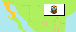 Baja California (Mexiko) Karte