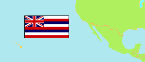 Hawaii (USA) Karte