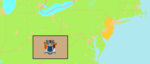 New Jersey (USA) Karte